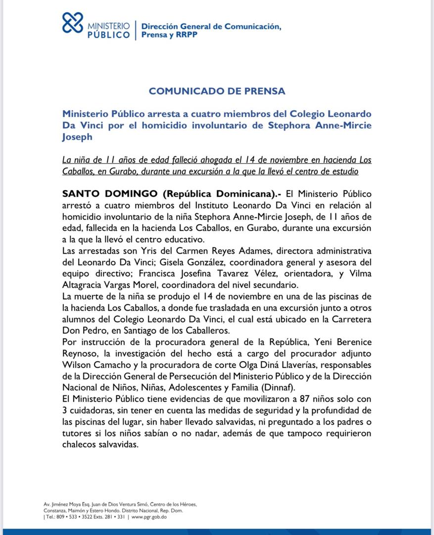Je crois que toute la lumiere sera faite autour de cette grande perte.
Je crois aux mots de la procurreure
De la parole aux actes...