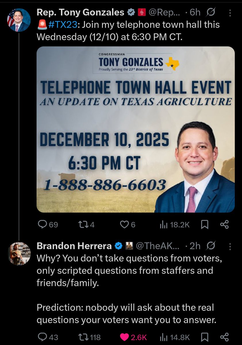 I'm not even in Texas, but I'm here for the ratio and behind <a href="/TheAKGuy/">Brandon Herrera</a>