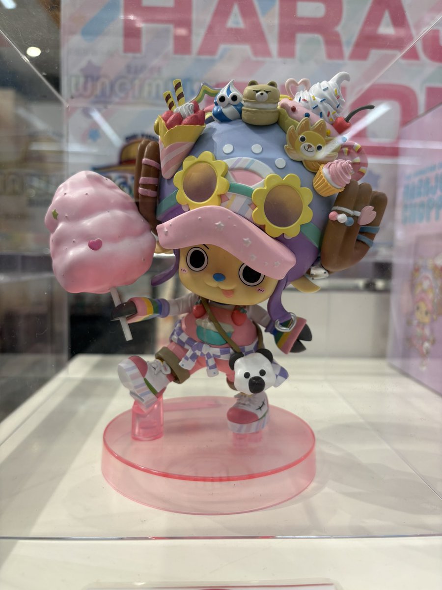 昨日に麦わらストア出張店いってきた チョッパー可愛すぎるフィギュア