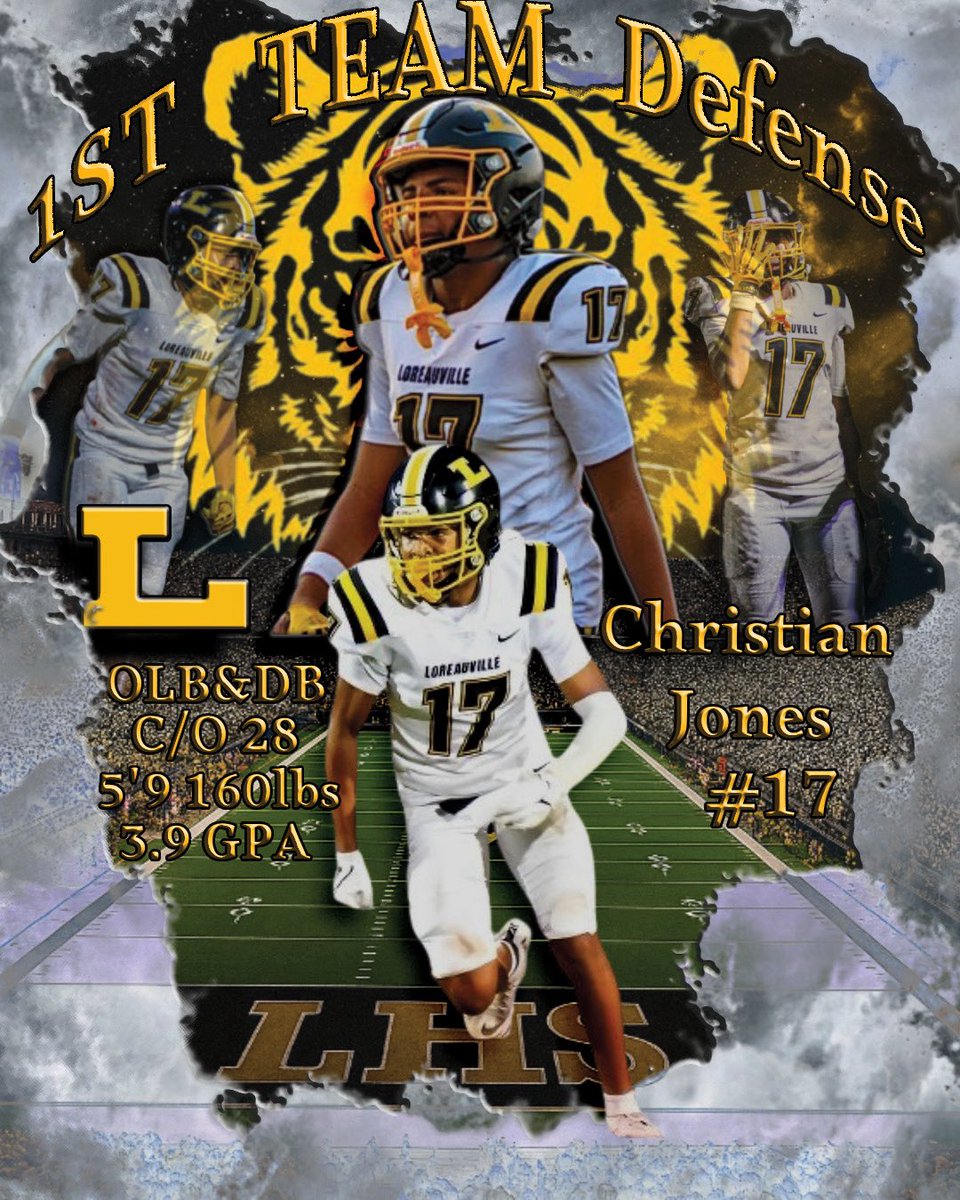 ChristianJonesL's tweet photo. 1st team all district. Ready for next year https://t.co/WzfbX29E2n
