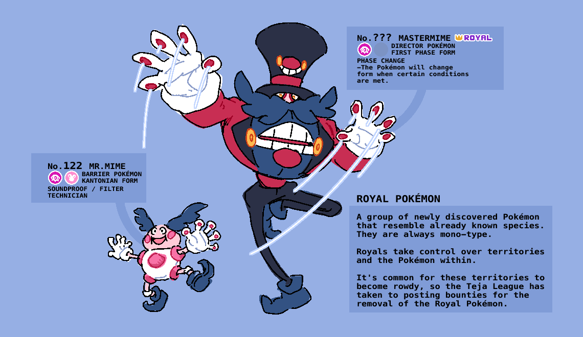 knockoffgoblin's tweet photo. idea hit me while driving home from work
other royal pokemon are hidden deep within my media tab https://t.co/B3ZIycNSYk