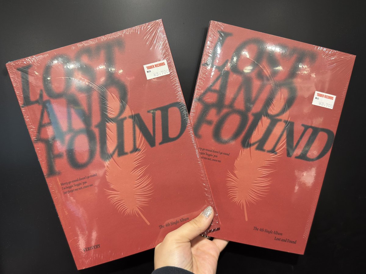タワ渋kpop】 #VERIVERY 4th Single Album [Lost and Found] Photobook