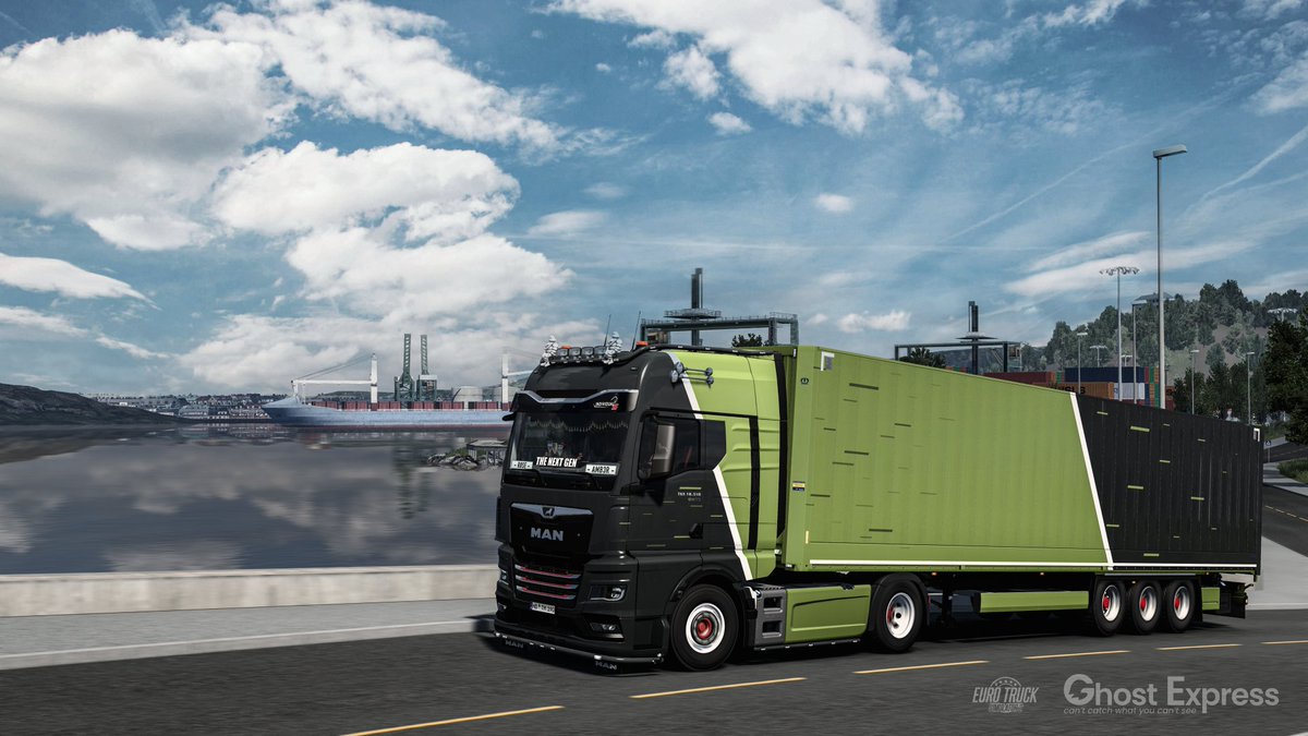 GhostExpressVTC's tweet photo. ghost express 🤝 nordic horizons

#eurotrucksimulator #ets2 #eurotrucksimulator2 #scssoftware #trucker #vtc #truckersmp https://t.co/nDFRryi6EQ