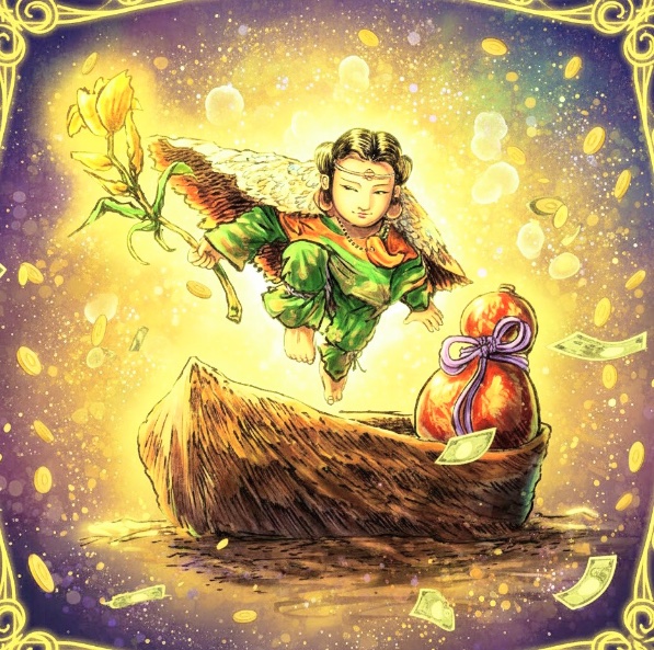 ⛩即フォロー、リポスト＆イイネ、返信に💴で金運ヒーリング✨ 本日の