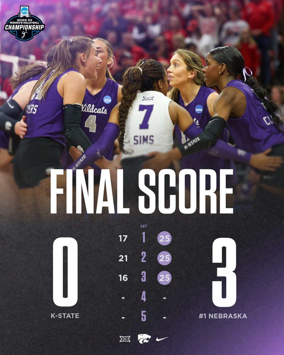 KStateVB's tweet image. Final