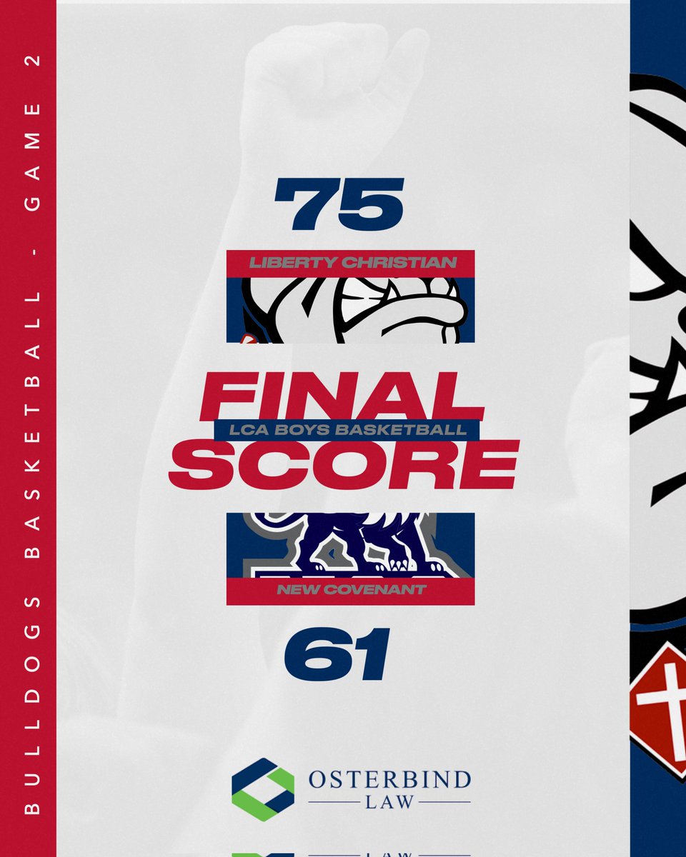 LCACoachKlein's tweet photo. 🏀 Big W. 🧢 off to New Covenant - they battled all night long. ✌️programs going blow for blow 🥊

Stat Leaders: 
@jisaiahbryant 17pts, 1 x 3pt
@coltdaviss 17pts, 3 x 3pts
@TreSmitty 13pts
@luket2028 9pts, 3 x 3pts (+ a buzzer beater 😤)
@MikeChestnut27 8pts
@milessgreysonn 8pts https://t.co/NTmAtWJ2KH