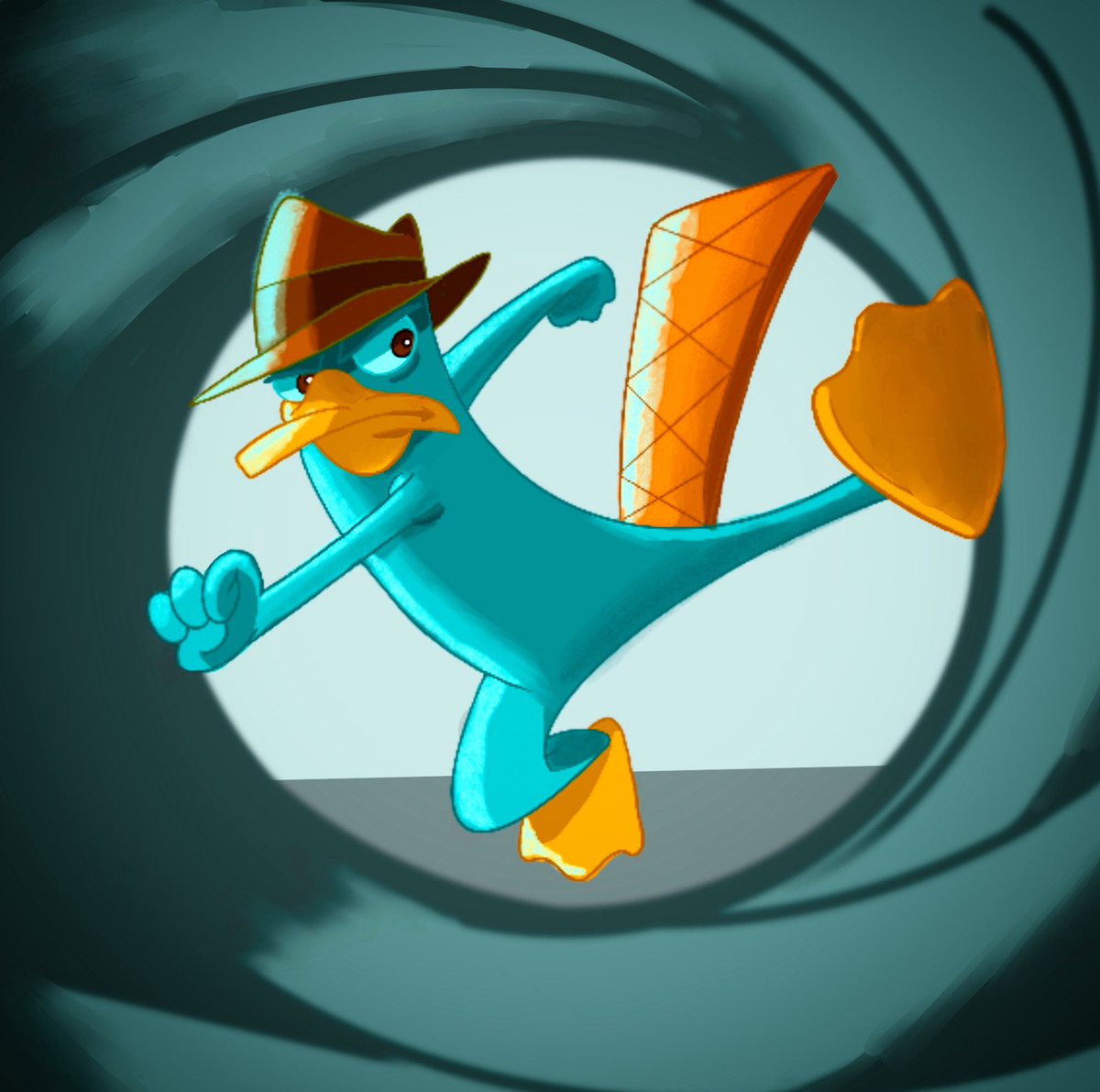 “The name’s Platypus…. PERRY Platypus”

#disember2025 Day 6: Phineas and Ferb 

#disember2025phineasandferb #Perry #perrytheplatypus #digitalart #digitalartist #disney #disneyanimation