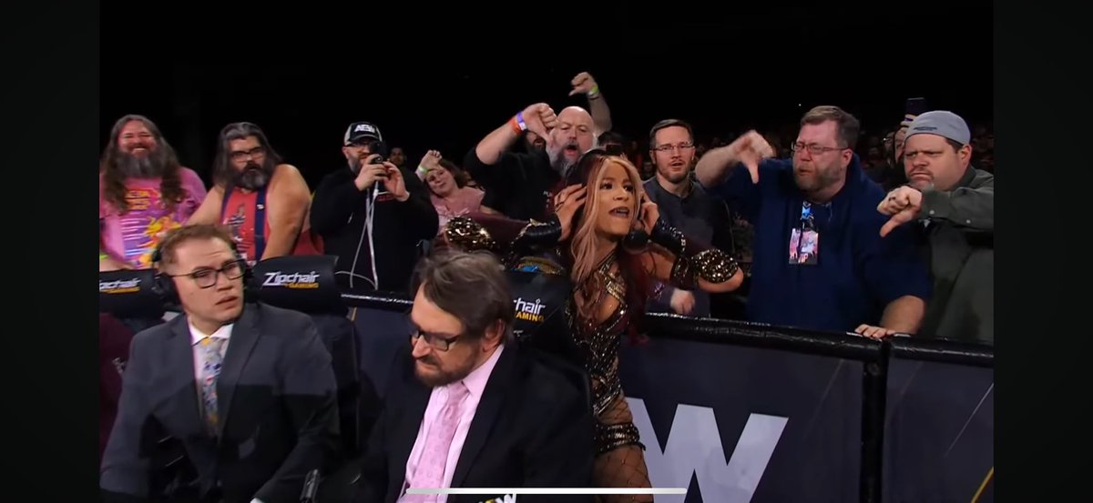 Look at these jokers! #aewcollision