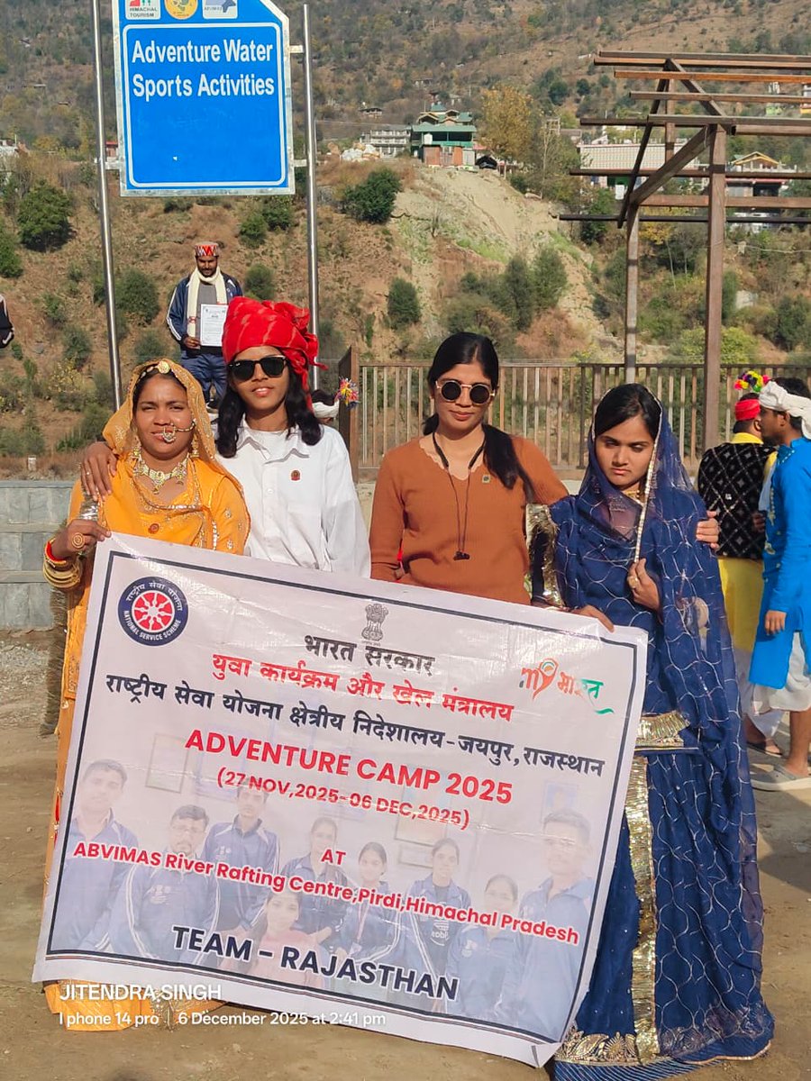 nssgcjodhpur's tweet photo. Adventure camp 2025 #abvimas #teamrajasthan @MYBharatHQ @_NSSIndia @NssRajasthan @YASMinistry https://t.co/TXNuMeawr9