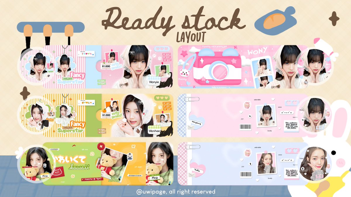 layoutuwi's tweet image. ❤️ : help repost? thanks a bunch!

halo ꒰ᐢ⸝⸝⸝ᐢ꒱⸒⸒ aku bawa layout ready gg &amp;amp; bg free retext˖ 🍀🪞yang bisa kamu jemput sekarang juga melalui kotak pesan yang tertera pada profilku. ୨ৎ

#zonauang 
#zonaba