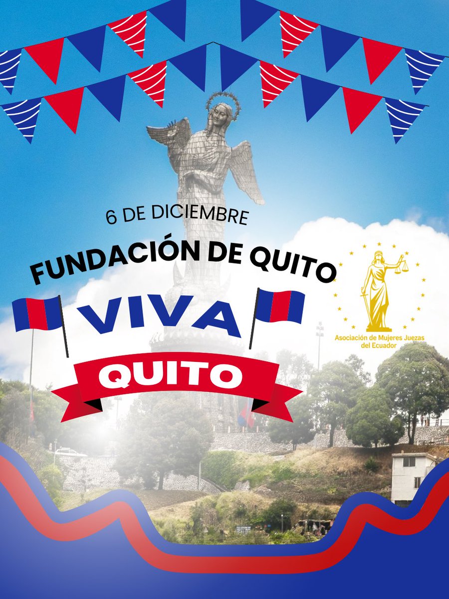 AMUJE saluda a la ciudad de Quito en un aniversario más de su fundación. Celebramos su historia, su diversidad y la fuerza de las mujeres que la sostienen cada día. Desde la justicia seguimos trabajando por una Quito más igualitaria, segura y digna para todas y todos.
#Quito