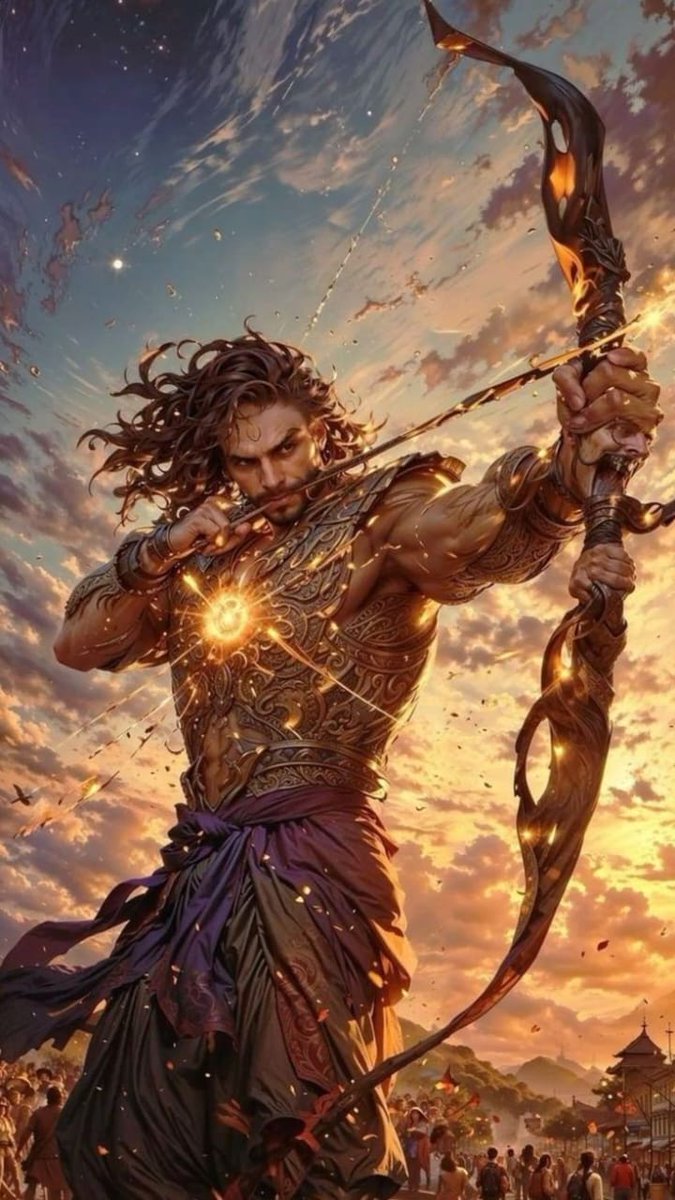 ⚔️🔥 सूर्यपुत्र कर्ण संदेश 🔥⚔️

🌞 “जिसके पास साहस हो,
वही अकेले खड़े होकर भी इतिहास लिख देता है।”

⚔️ कर्ण सिखाते हैं—
सम्मान वरदान से नहीं—कर्म से मिलता है।