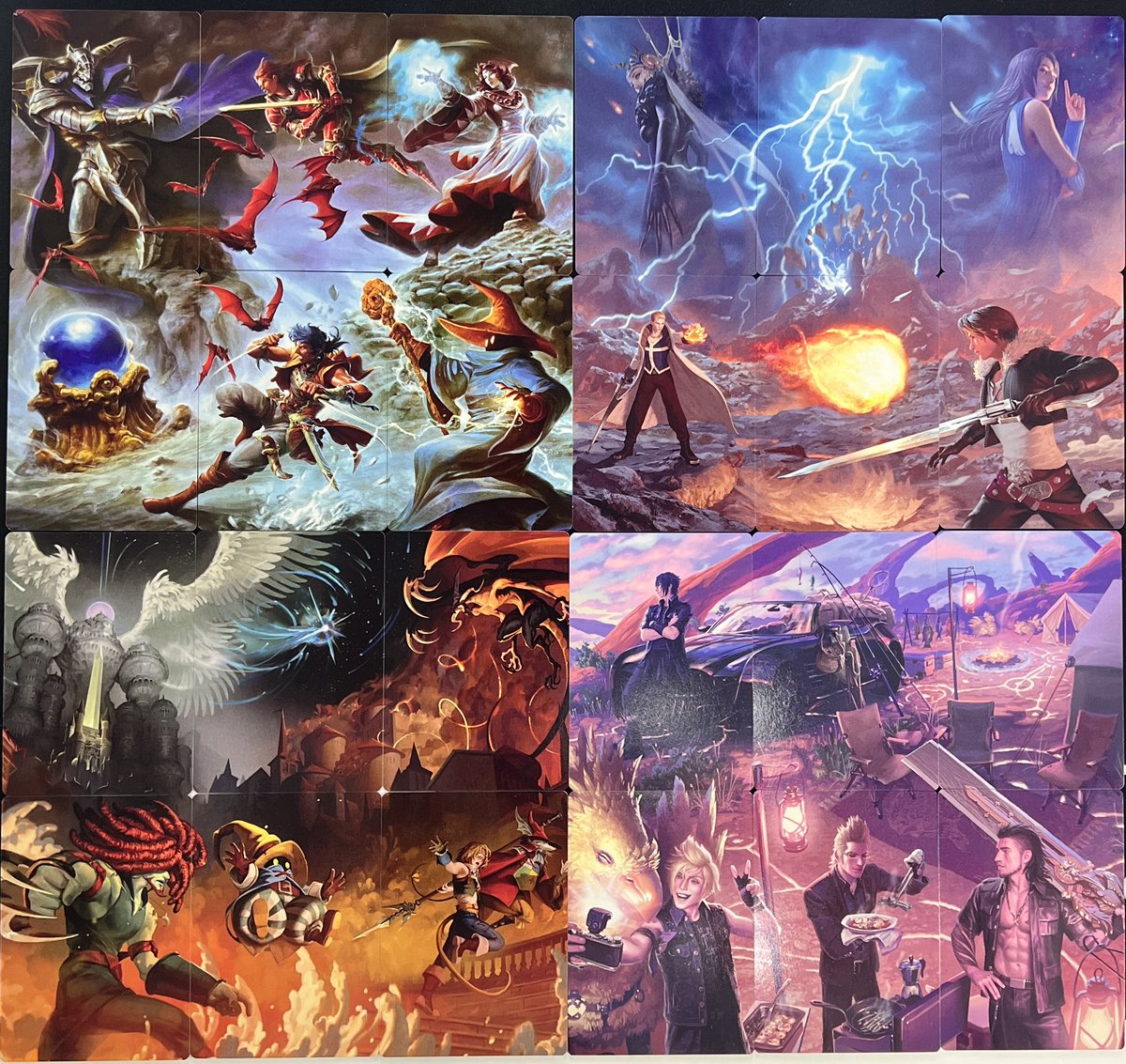 MTG × Final Fantasy ホリデーリリース シーン・ボックスのアート