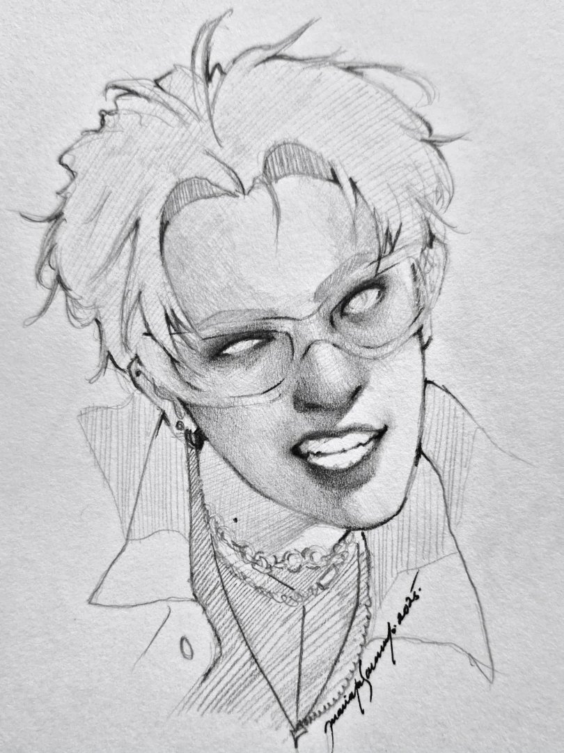 MarianaSmano's tweet image. Hong sketch 💖 

#ATEEZ #HONGJOONG #ateezfanart