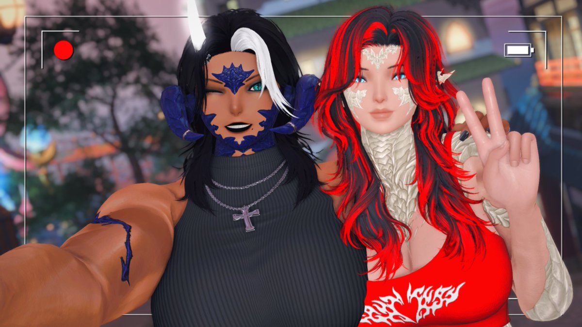 Someone ask for two cute chillin' lizzers? 🦎🦎

Ft. <a href="/R3dho0dG/">Lyra, Caffeineway ☕</a>