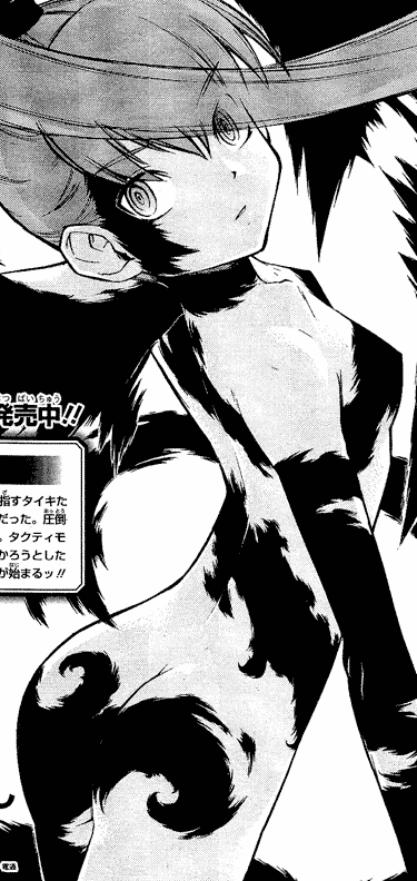 シェイドモンって強制デジクロスだと無理やり合体状態だからあんなボディペイント状態だっただけで本来の人間との融合ならちゃんとゴシックロリータ系の衣装になってくれるんだな・・! #BEATBREAK