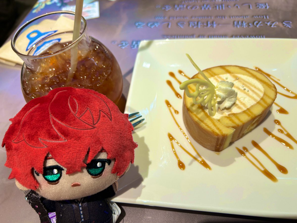 sittorisyun's tweet photo. ケーキも美味しかった〜😁

#まほやく6周年
#colycafe https://t.co/SOOikpqFjW