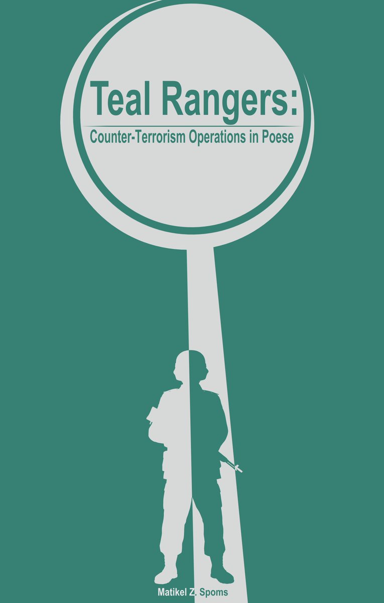 Settling on this cover design for Teal Rangers, keeping it simple but still very thematic.