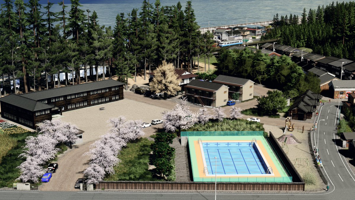 きょうもまた一日
#CitiesSkylines