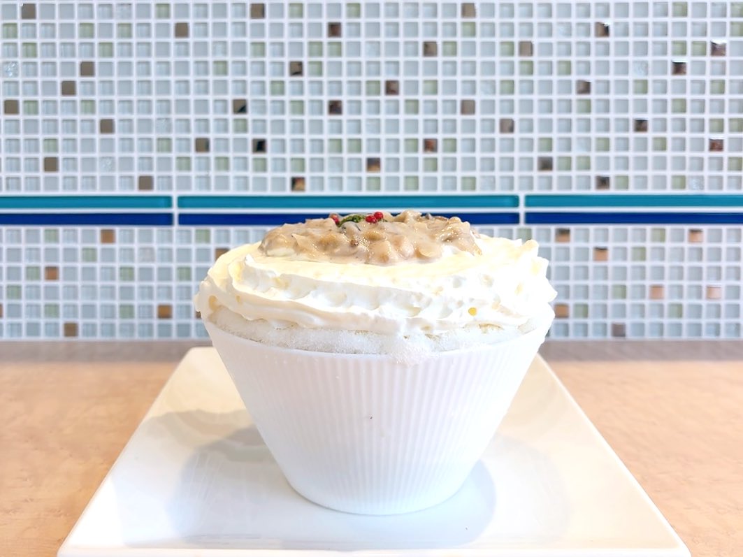 chiko_ri_'s tweet photo. そしてこちらは
キノコとベーコンのポルチーニクリーム(R)🍧
menu迷いましたが
な、な、なんと
こちらは中にアボカド入りなんです🥑
私の大好きが集まったメニュー✨
まもなく終了してしまうそうなので
🍄‍🟫好きさんはお早めに〜🫶

#KORICAFEANNIVERSARY https://t.co/T4jOJB0UZX