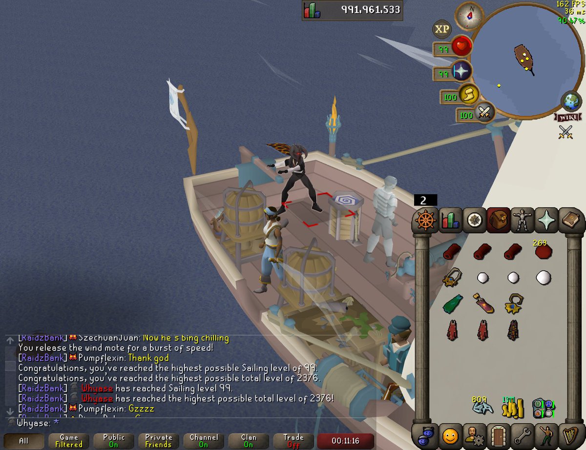 Whyase's tweet photo. 99 Sailing ⚓️ time to burnout on frost dragons :-) https://t.co/3PhrdDo9E6