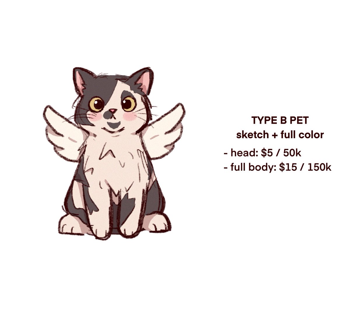 rawraau's tweet photo. Emergency Commissions

Opening another emergency comms to help pay for my cat’s med bills. Her leg got amputated in august (tumor), and last week she had another surgery (pyometra). She’s currently hospitalized again, she lost so much weight and is lethargic. Rts are appreciated https://t.co/0dT5jqY7GV