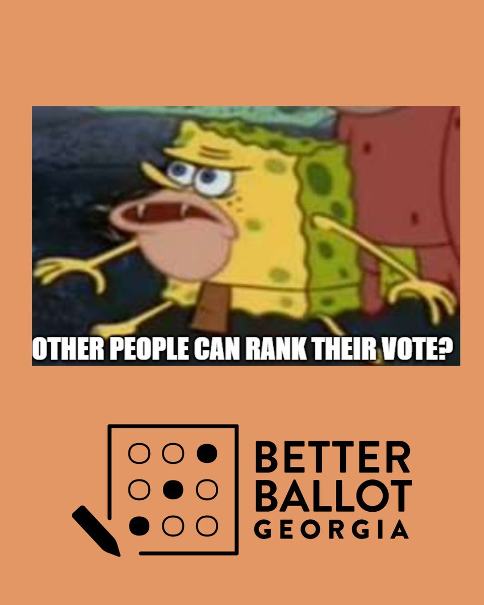 They're doing what?

#RCV #RankedChoiceVoting