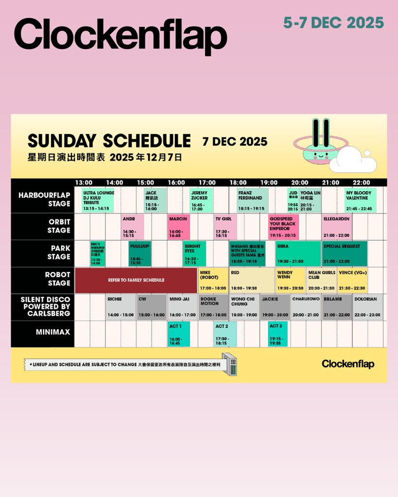 Clockenflap tweet media