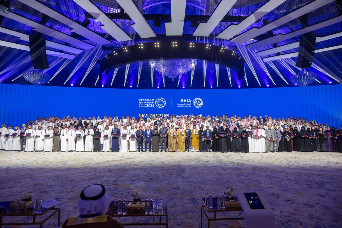 سعدت بتقديم المؤتمر السنوي للمراجعة الداخلية 2025 . فصلٌ جديد ✨ يُكتب في مسيرة المراجعة الداخلية في المملكة، فصلٌ يعتمد على كفاءات عالية وتقنيات حديثة، ويمنح هذه المهنة دوراً أعمق في تعزيز الشفافية والحوكمة، ودعم المؤسسات في رحلتها نحو كفاءة أعلى وتأثير أكبر <a href="/saia_ksa/">الهيئة السعودية للمراجعين الداخليين</a>