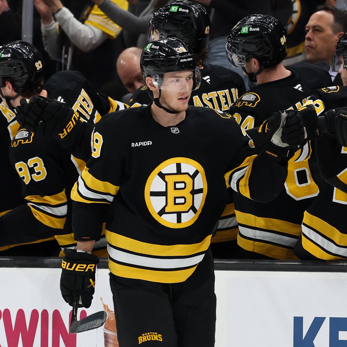 NHLBruins's tweet image. Morgan Morgan Geekie Geekie.