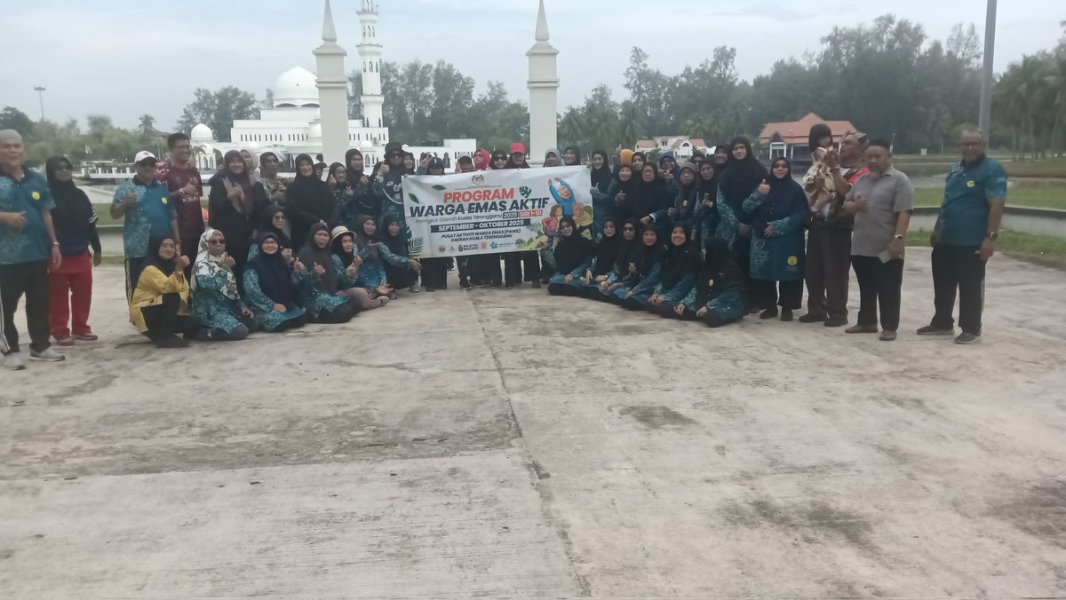 Pbsdkt's tweet photo. SENAMAN WARGA EMAS AKTIF SIRI 7 KUALA TERENGGANU https://t.co/mJ9vAoCcTo