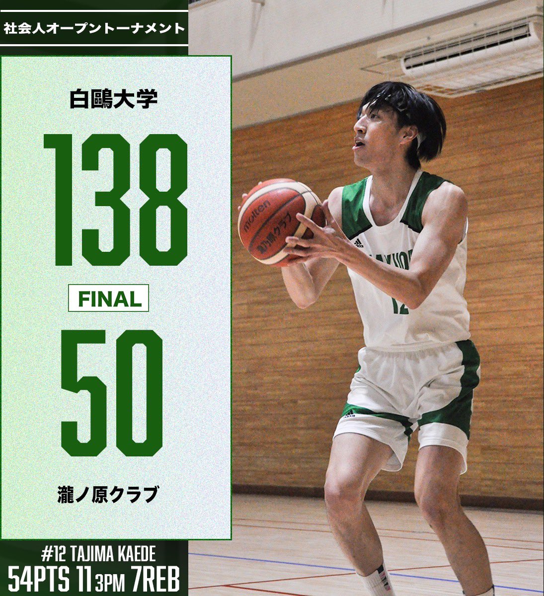 白鷗大学男子バスケットボール部 (@hakuoh_soldiers) / Posts / X