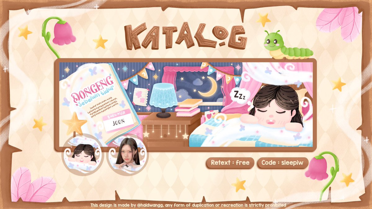 bycilala's tweet image. RT untuk Sleepiw @Haidwangg