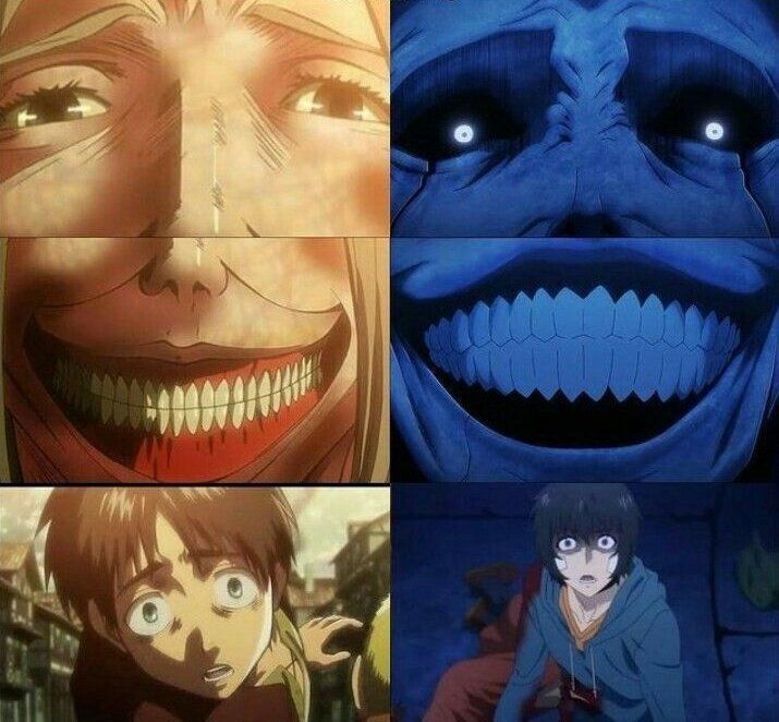 animeposts's tweet photo. Attack on Titan x Solo Leveling https://t.co/dhOjbTyKpK