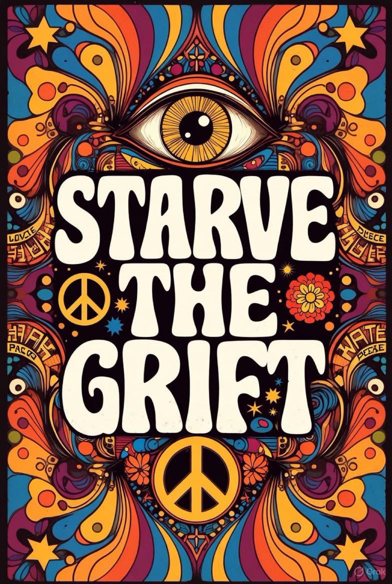 #StarveTheGrift