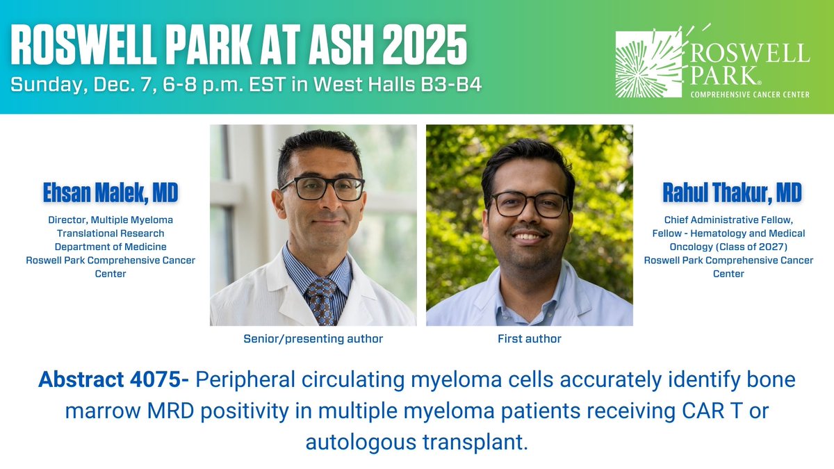 Roswell Park tweet media