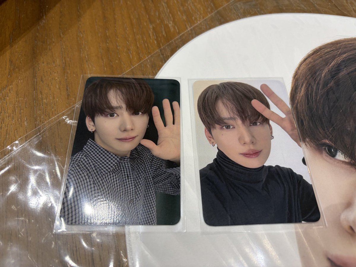 1枚目の2枚お持ちの方交換お願いします🥹✨所持しているのは2枚目です