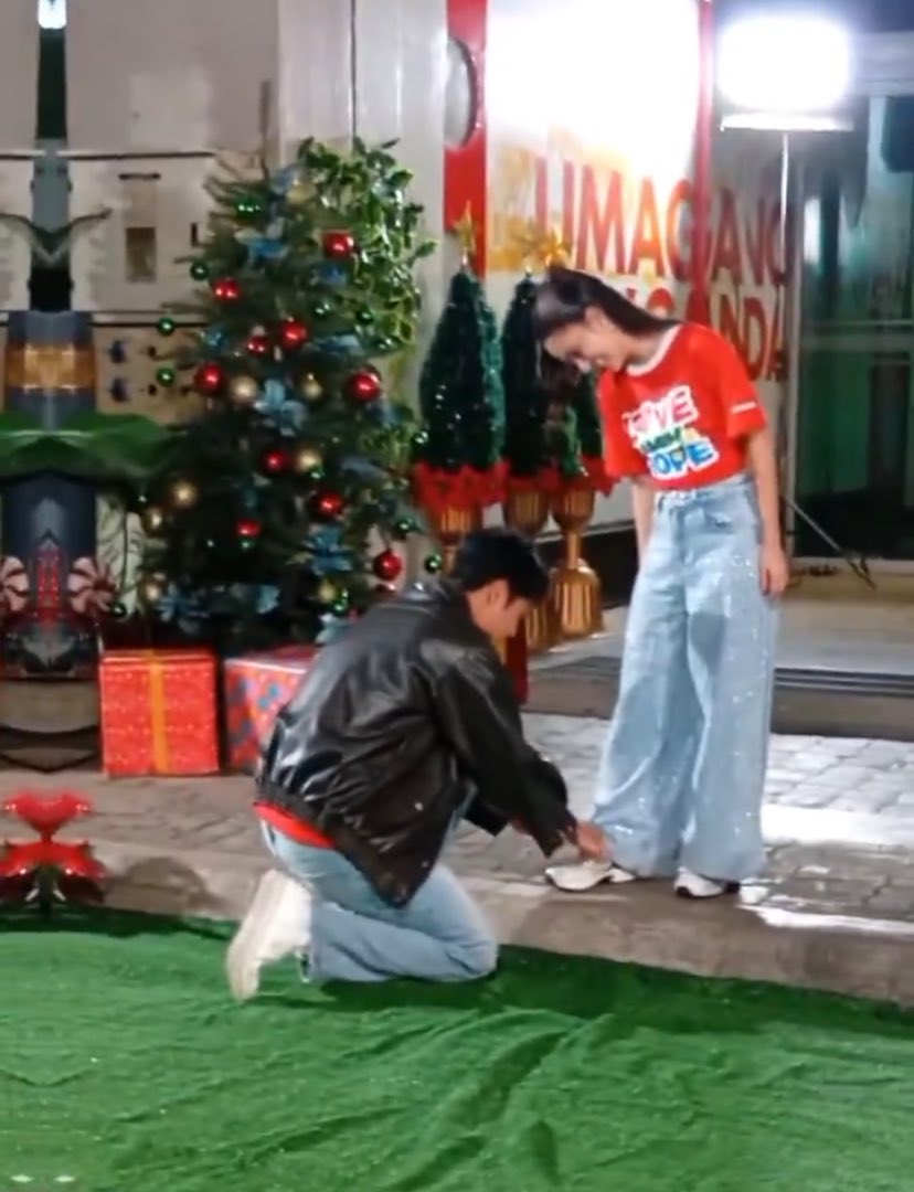 When he ties your shoelaces 😫🤚🏻

#DonBelle