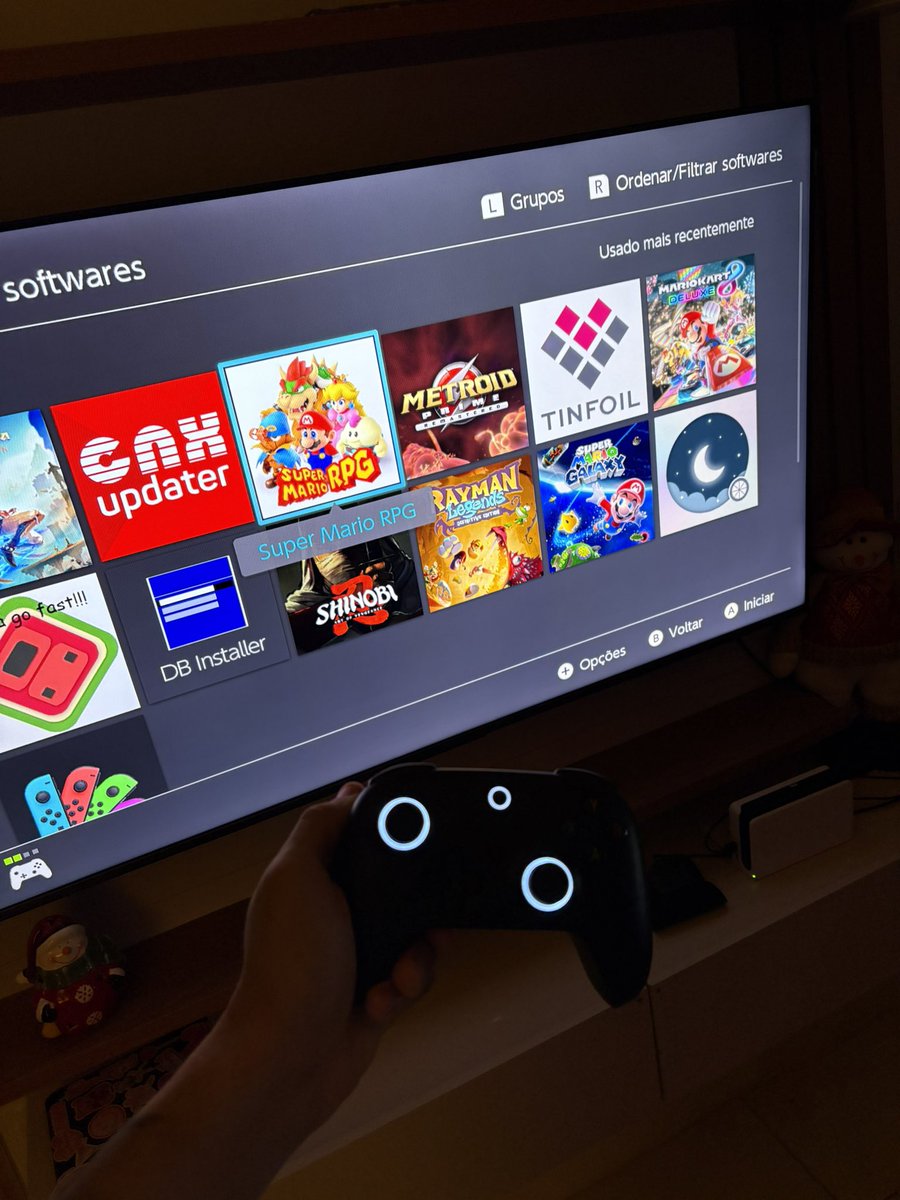 FromReif's tweet image. Vender meu Ps5 e comprar um Switch OLED desbloqueado foi definitivamente a MELHOR decisão gamer de 2025

Tô doido pra emular Rpg’s antigos e jogar exclusivos que nunca tive acesso

Feliz demaisss