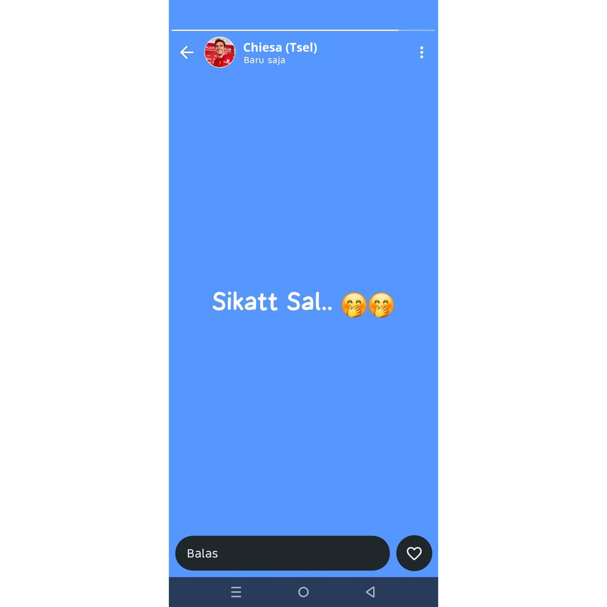 Status WA Federico Chiesa terbaru: