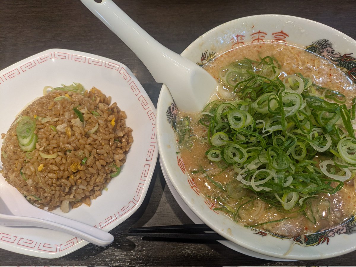 新潟市東区

#来来亭新潟松崎店 

チャーハン定食🍜

#最愛新潟ラーメンcp 

#ramen_cp 

#新潟ラーメン
