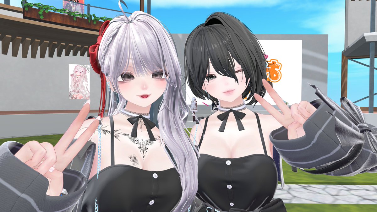 ろくごうさん、椿さん、よつばさん、同じインスタンスでスタッフの