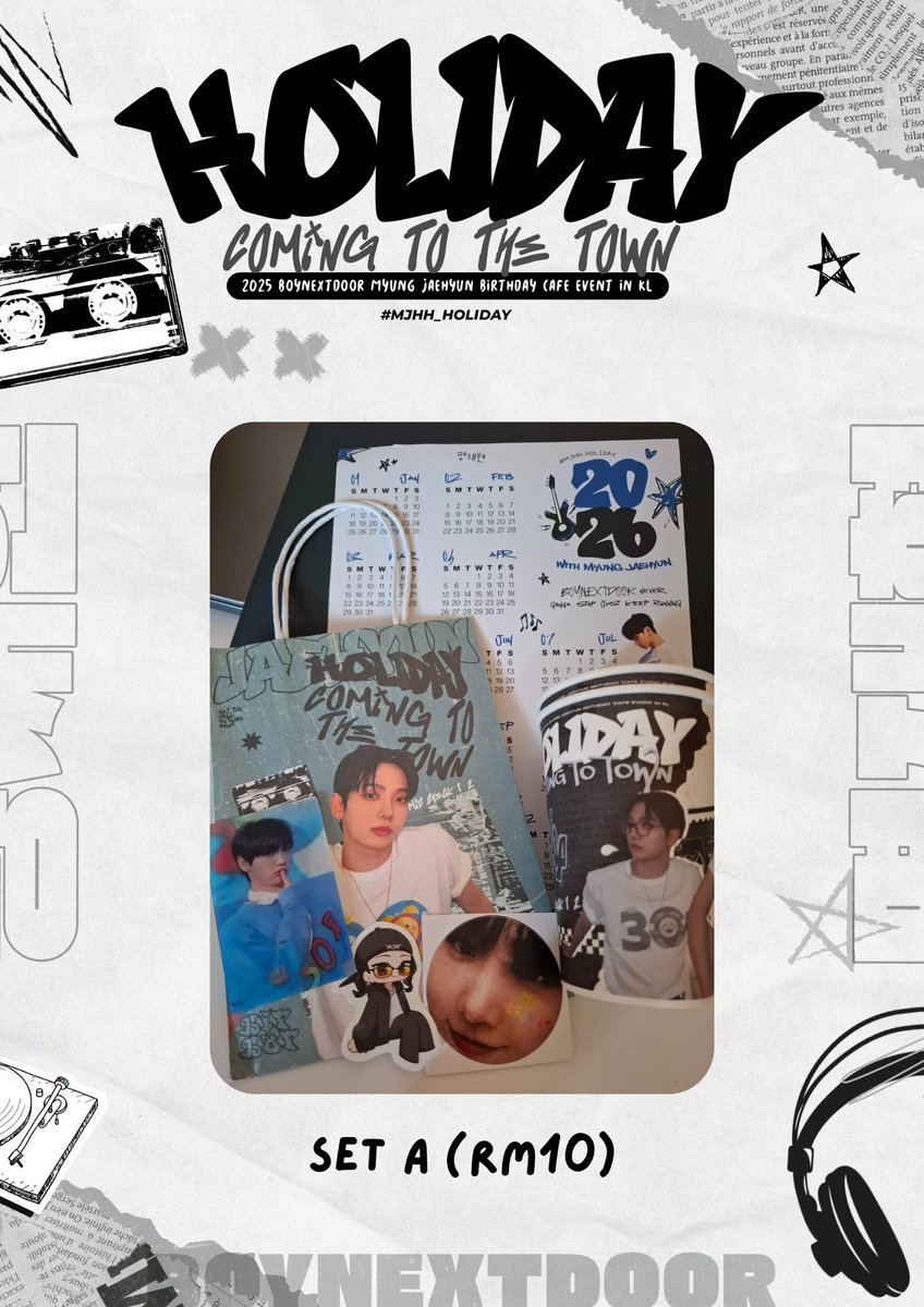 MSH_Headliner's tweet photo. We're now selling our extra #MJHH_HOLIDAY Freebies Set &amp; Sponsor Kits!

📮 All inc postage to WM, EM add RM8
📌 Previous Sponsor kit buyers may redeem full set freebies for FOC!

Please refer to our form;
https://t.co/BjzKEgAGc6

RT is much appreciated! 🫶🏻 #pasarbnd https://t.co/zBzZ0XHjLa