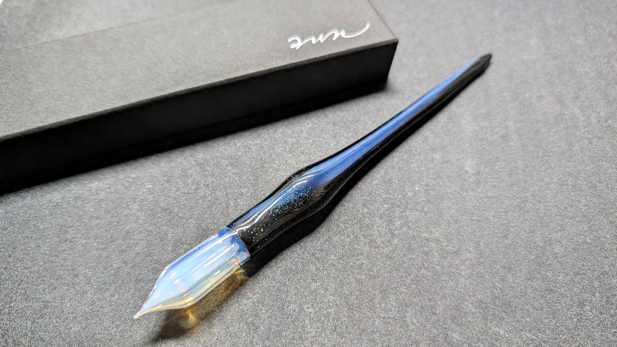 ガラス工房aun　ガラスペン　想片　ペン先F ガラス工房 aun｜アウン ガラスペン | あいうえお順キーワード,ガラス