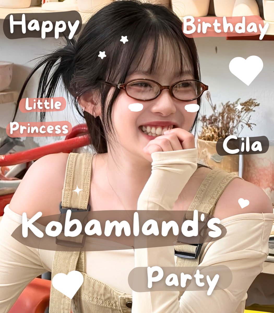 Help RT and join this special day 🍑

Hallo > __ < Because today is very special day🎉 Kak Cila <a href="/bycilala/">🦭CiLALA</a>
bawa 4 FREE layout req buat kalian dalam rangka merayakan BIRTHDAY nya 🎂💗 #KobamlandParty

Let's celebrate together all °•☆

#zonauang