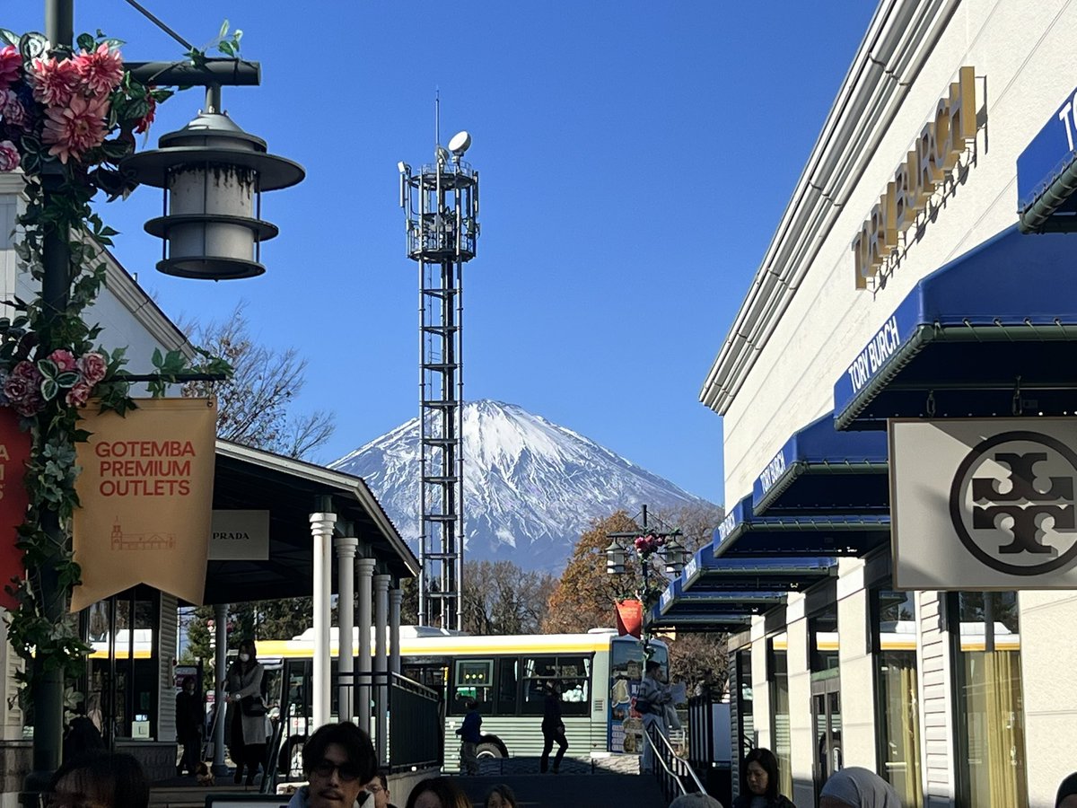 御殿場アウトレット来てる！！