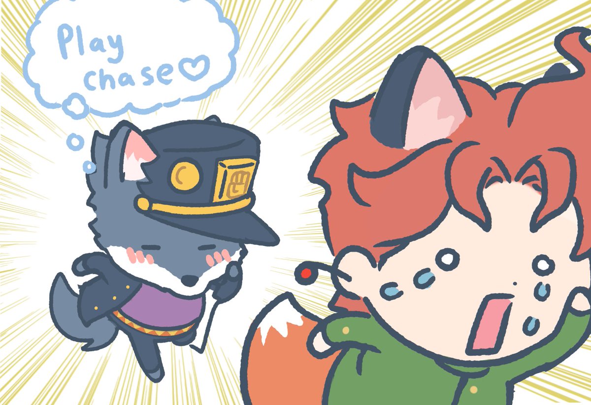 Two little drawings I did that were inspired by @ jkloverordeath cute comic ☺️💖💕💖💕