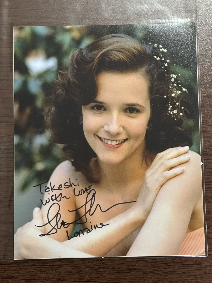 リー・トンプソンさん東京コミコン来日ありがとう。 BTTF以外