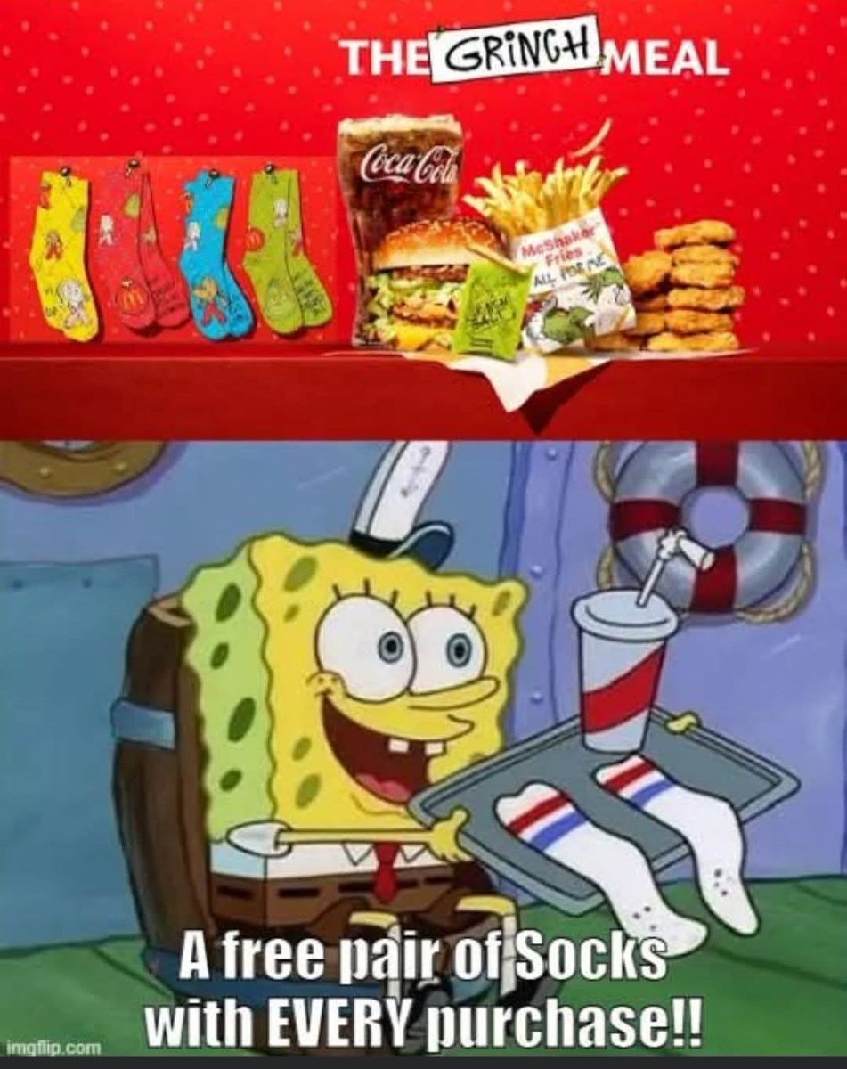 CannedCoochMart's tweet image. McDonald&apos;s stole SpongeBob&apos;s idea