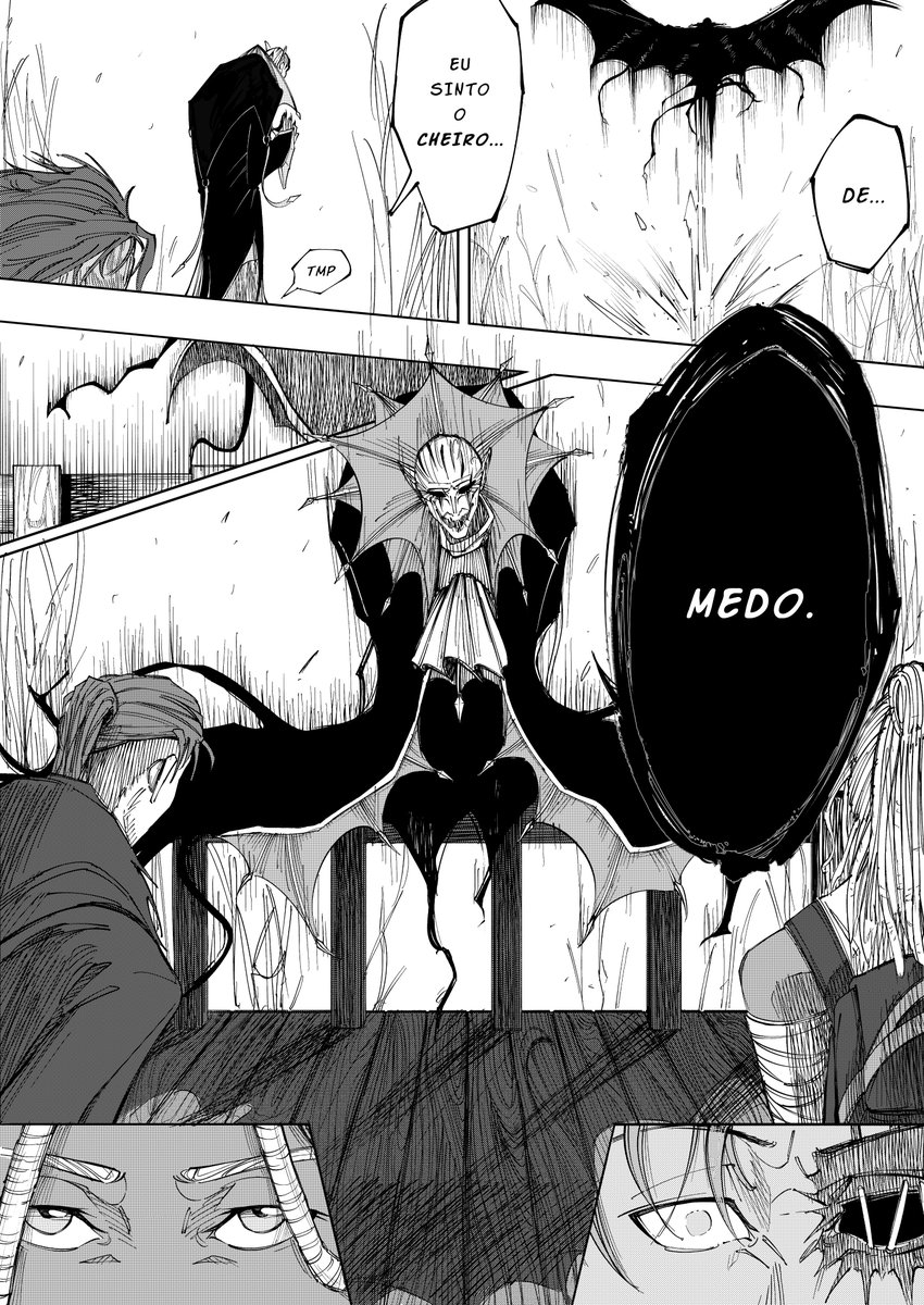 "Eu sinto o cheiro...de...MEDO." 

#Hexatombe #Ordemparanormal